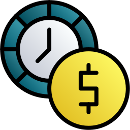 Время - деньги иконка
