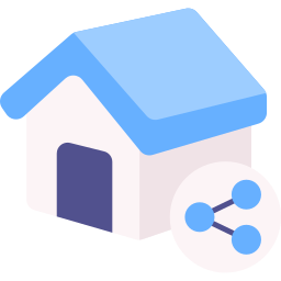 House sharing icon