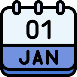 1 januari icoon