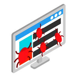 Веб-сайтвирус иконка