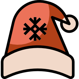 Christmas hat icon