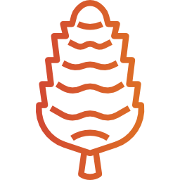 Pine cone icon