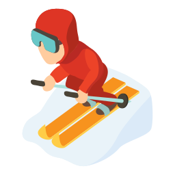 skifahrer icon