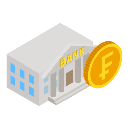 szwajcarski bank ikona