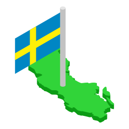 스웨덴지도 icon