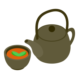 ceremonia del té icono
