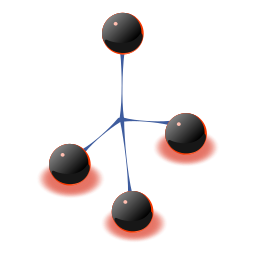structuurmolecuul icoon