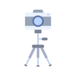 supporto per fotocamera icona