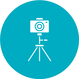 Camera stand icon