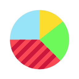 cirkeldiagram icoon