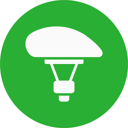 Bike helmet icon