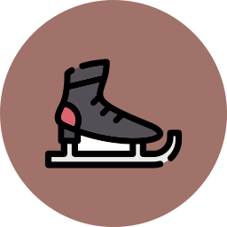 patins de gelo Ícone