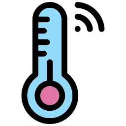 Smart temperature icon