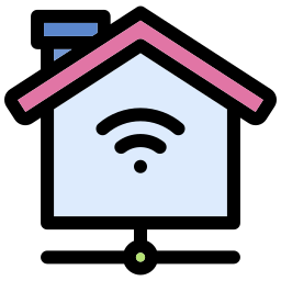 casa inteligente icono