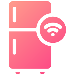Smart refrigerator icon