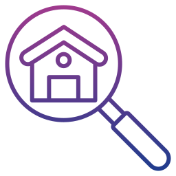 Property inspection icon