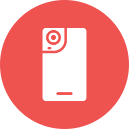 Smartphone camera icon