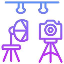 Photo studio icon