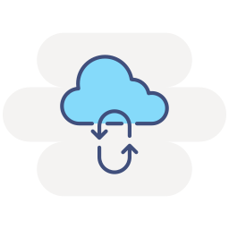 cloudsynchronisatie icoon