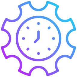 Time optimization icon