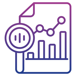 análisis de datos icono