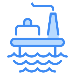 platforma morska ikona