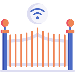 Electric fence icon