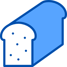 Нарезанный хлеб иконка