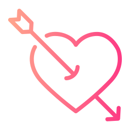 Cupid arrow icon