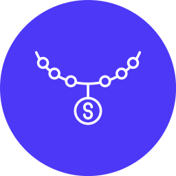 Bling chain icon