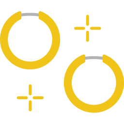 Серьги-кольца иконка