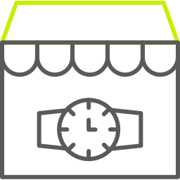 Watch shop icon