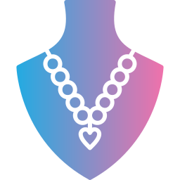 Pearl necklace icon