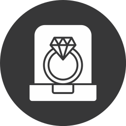 pierścionki z diamentami ikona