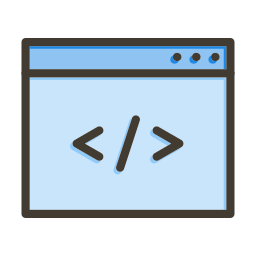Code optimization icon
