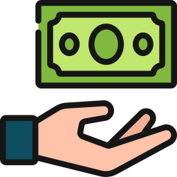 Give money icon