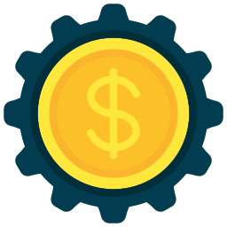 administración del dinero icono