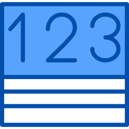 数字 icon