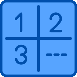 Counting icon