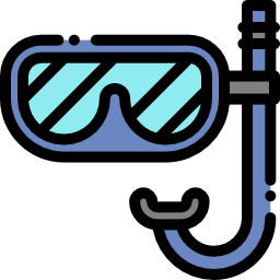 Diving mask icon