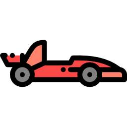 Racing car icon