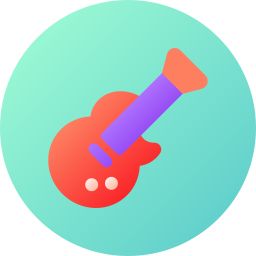 guitarra icono