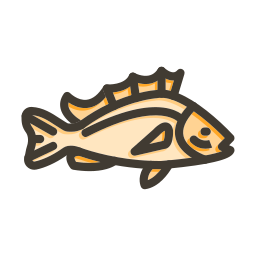 Каменная рыба иконка