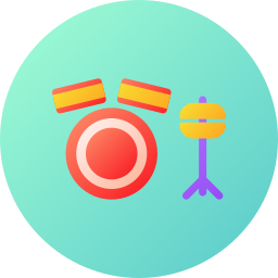 Drum set icon