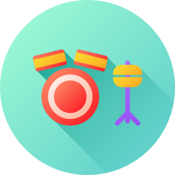 Drum set icon