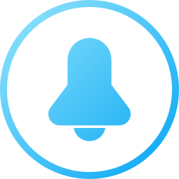 Alarm bell icon