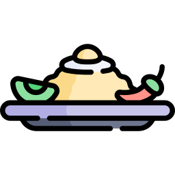 Fried rice icon