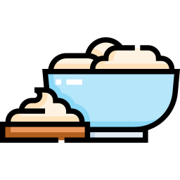 Clotted cream icon