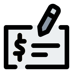 Cheque icon