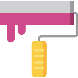 Paint roller icon